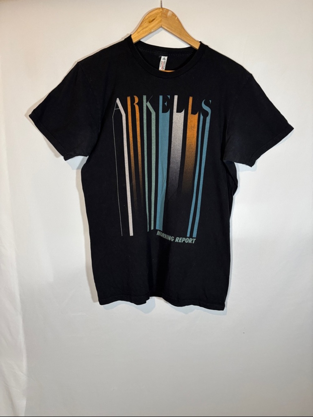 Arkells concert tee Men's Black Graphic Tee - Morning Report